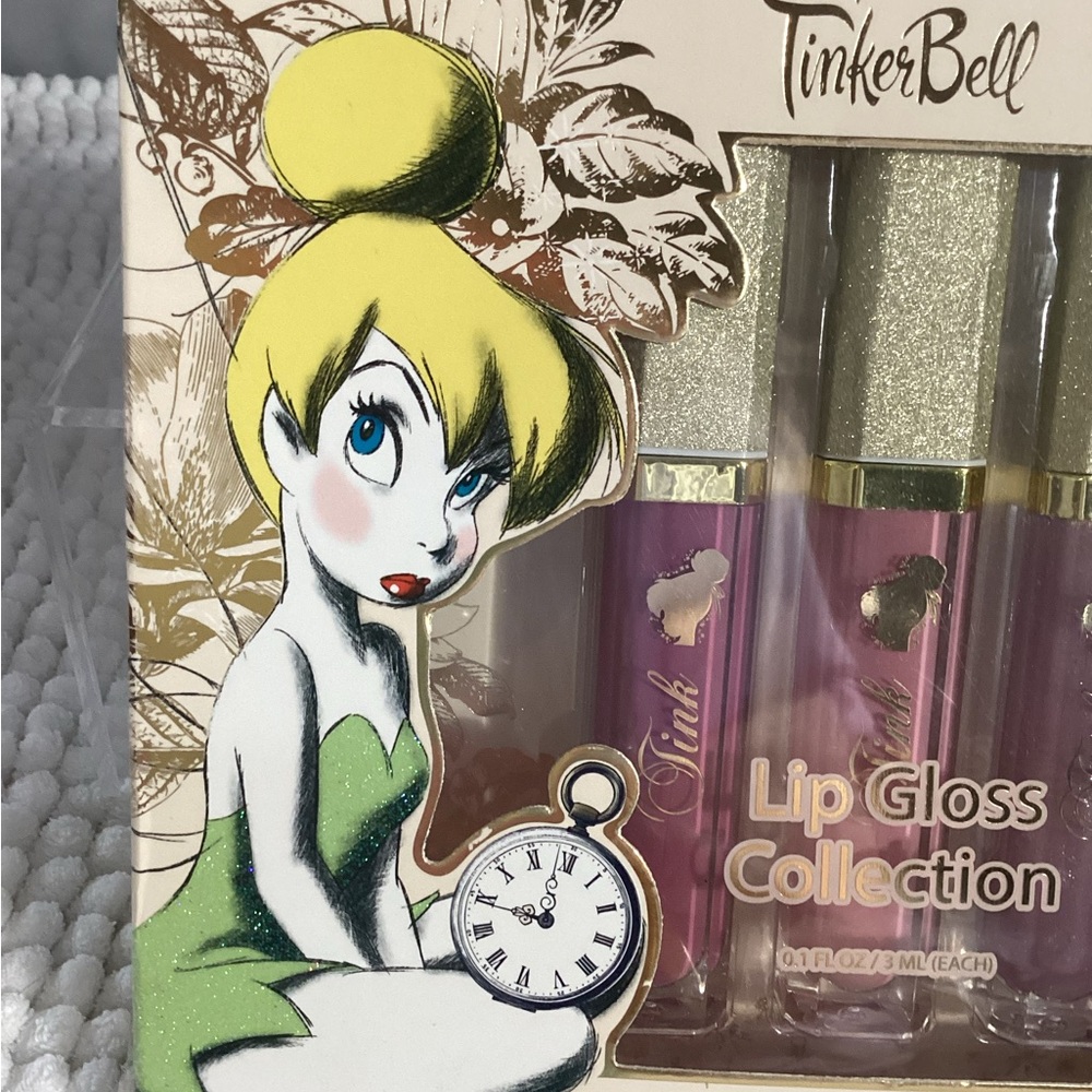 Disney Princess Tinkerbell Lip Gloss Collection New in Box READ - Picture 3 of 8